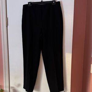 Talbot's 100% Wool Black Lightweight Trousers | Women’s 14